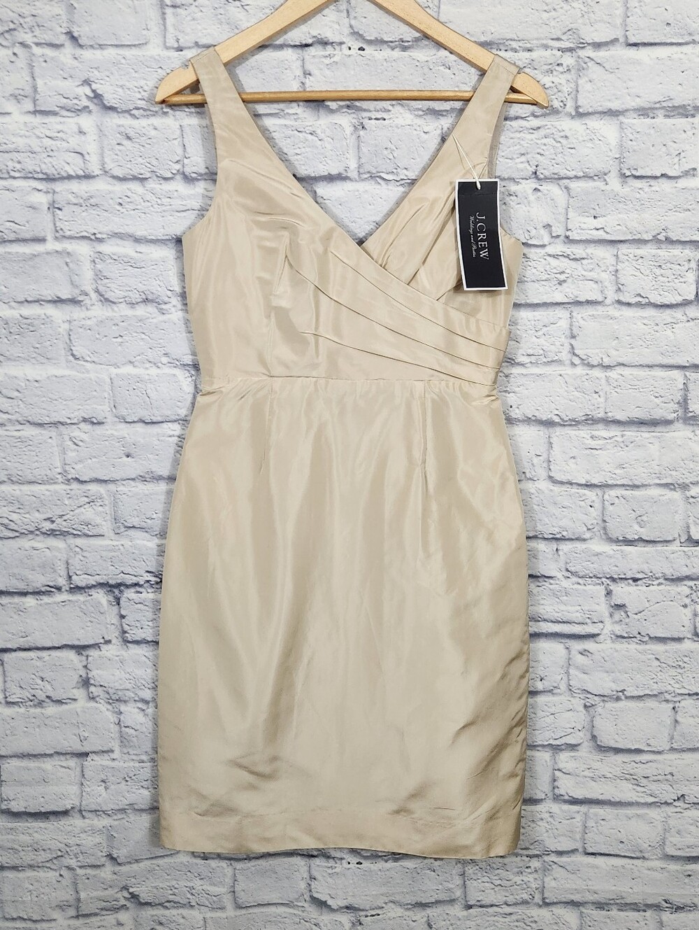 J. Crew Silk Taffeta Sara Dress